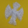 PC合金白色再生塑料粒子瓷白色燈飾配件原材料防火料工廠
